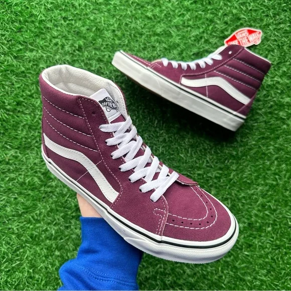 Vans Sk8 Hi Grape Vine True White - Picture 2 of 8